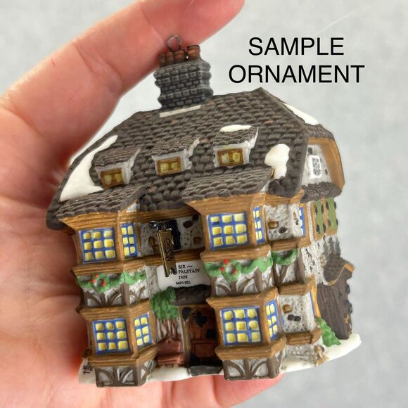 2x NEW Dept 56 Charles Dickens Heritage Ornament 95 SIR JOHN INN 94 Dedlock Arms - Picture 10 of 13